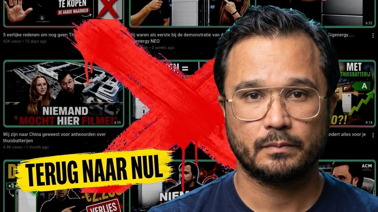 Waarom ik ThuisbatterijNederland achterlaat na 20.000 abonnees.