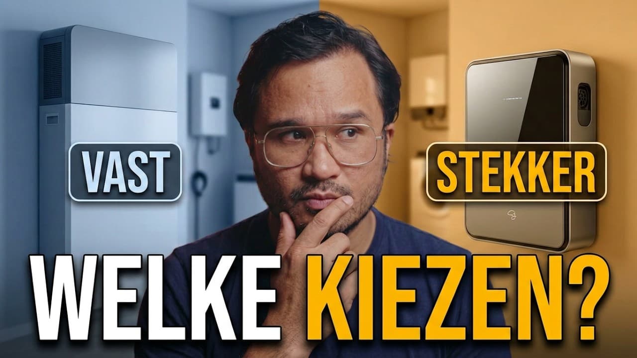 Welke thuisbatterij past bij mij? Zes stappen, op volgorde