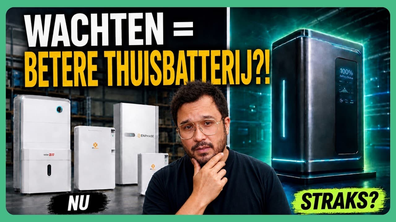 Is de thuisbatterij die je nu koopt straks verouderd?