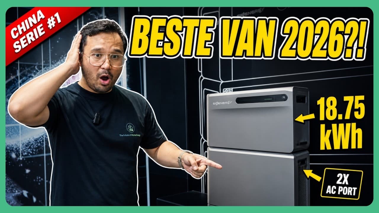 Dit is de nieuwe stekkerbatterij van Sigenergy..... (China Serie #1)